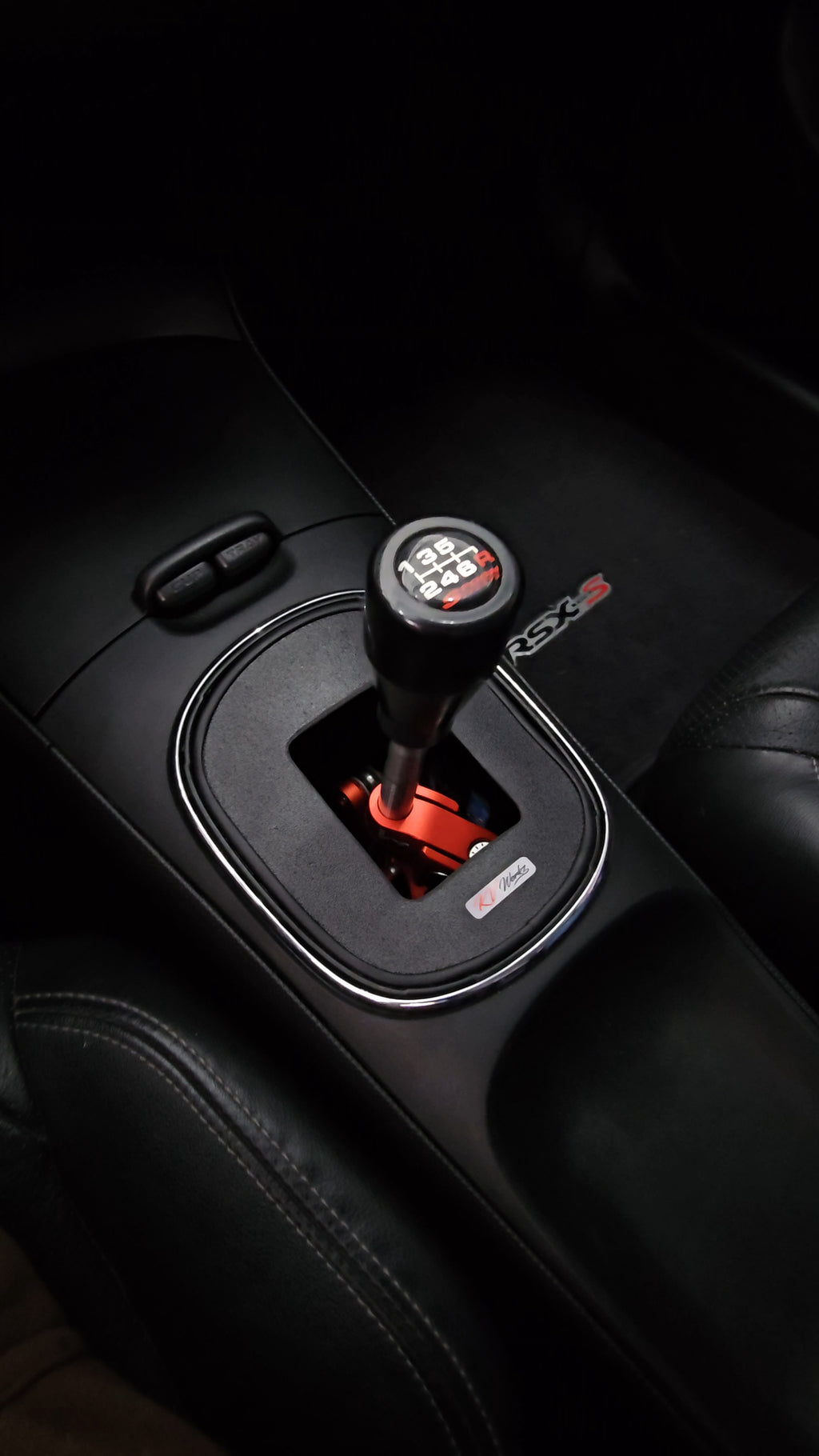 DC5 Shift Boot Delete Plate Cover