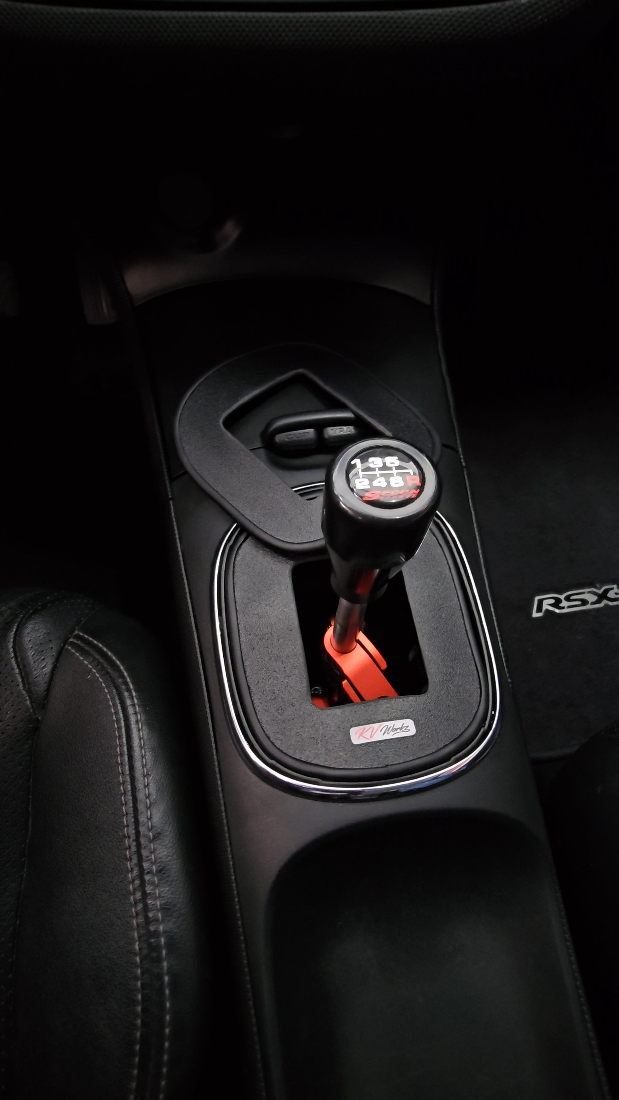DC5 Shift Boot Delete Plate Cover