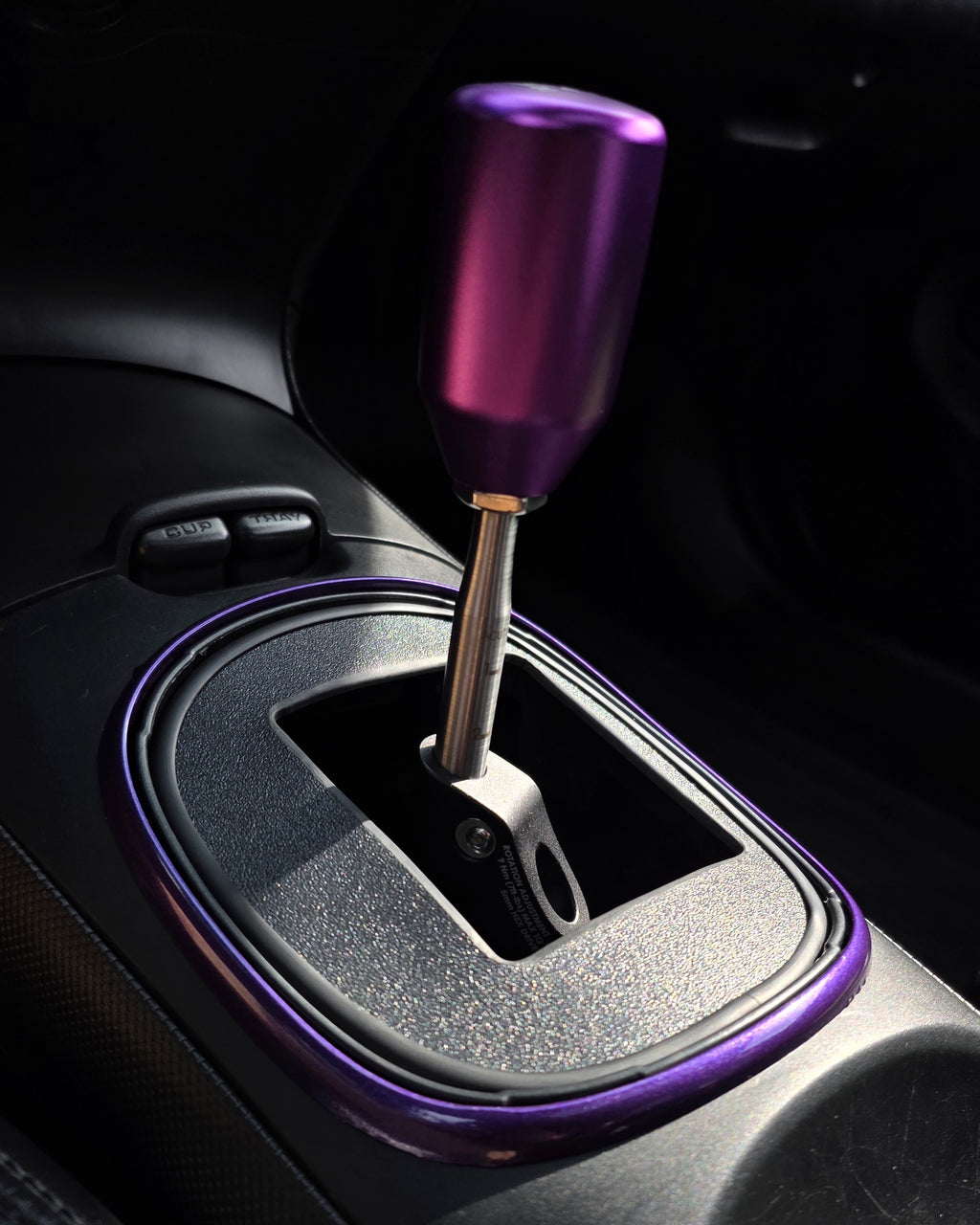DC5 Shift Boot Delete Plate Cover – Acuity 2-Way & 4-Way Short Shifter Version