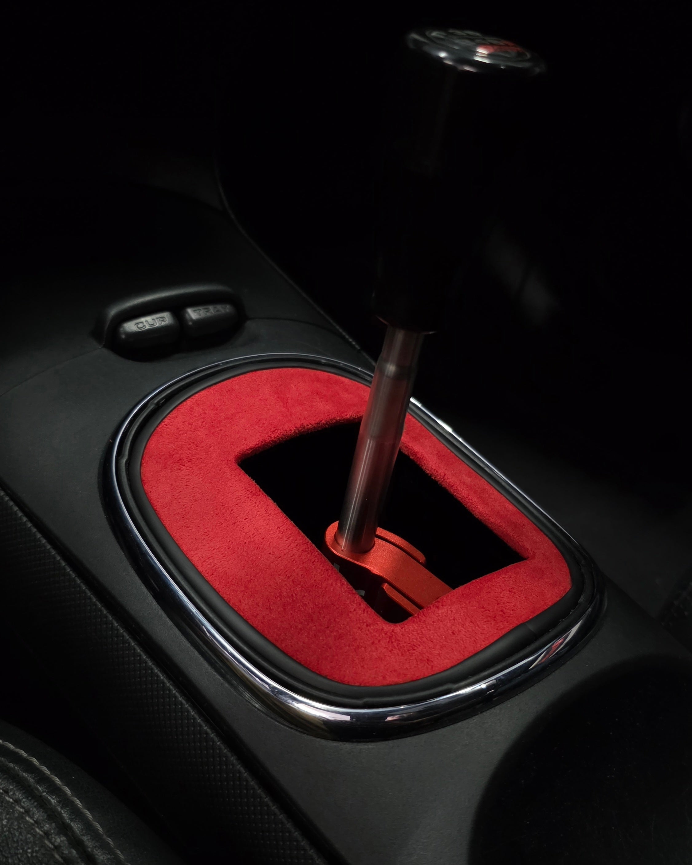 DC5 RSX Shift Boot Delete Cover Plate – Hybrid Racing Short