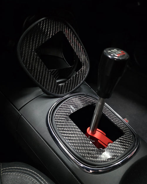 DC5 RSX Shift Boot Delete Cover Plate – Acuity 2-Way & 4-Way Adjustable Short Shifter Real Carbon Fiber Edition