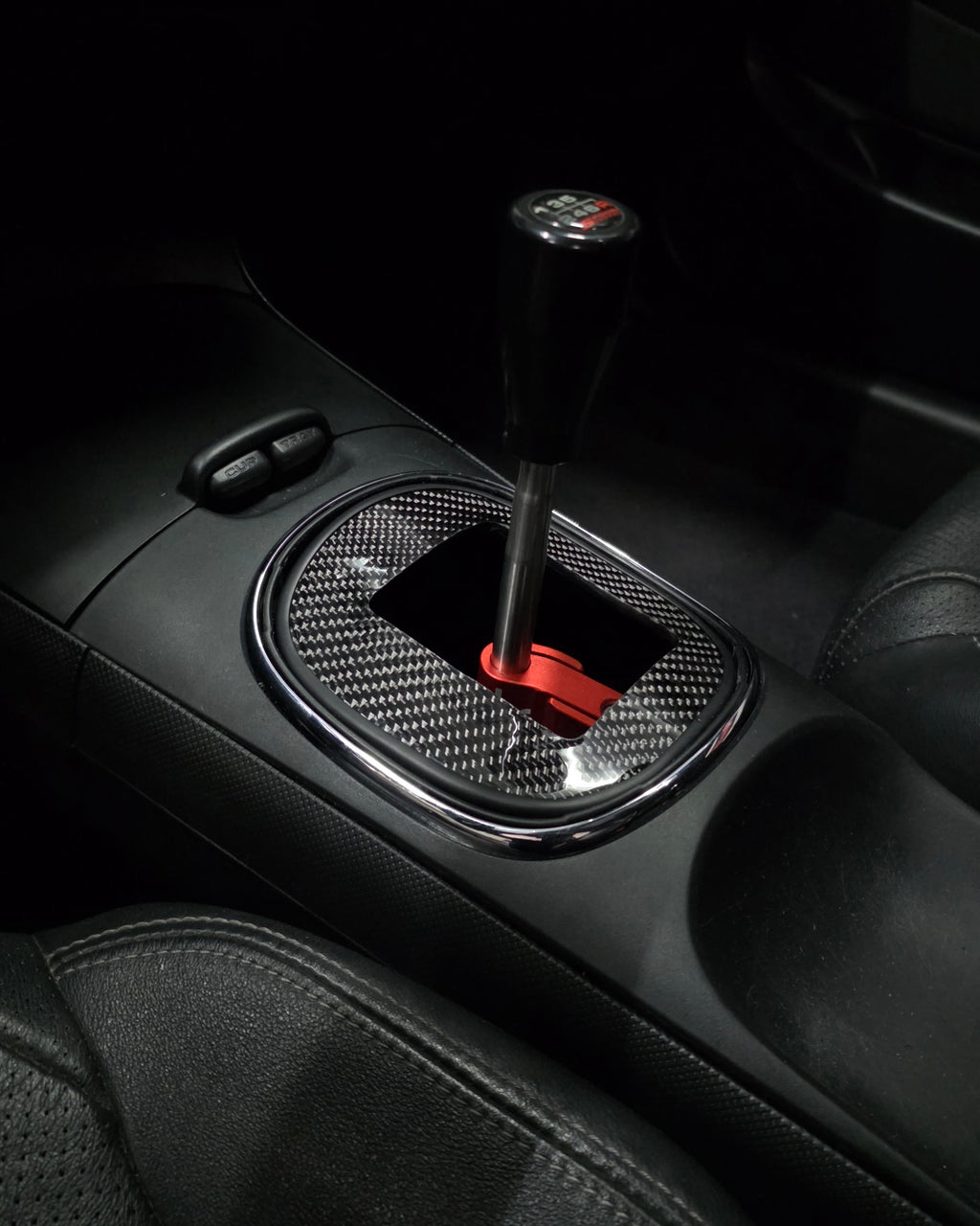 DC5 RSX Shift Boot Delete Cover Plate – Acuity 2-Way & 4-Way Adjustable Short Shifter Real Carbon Fiber Edition